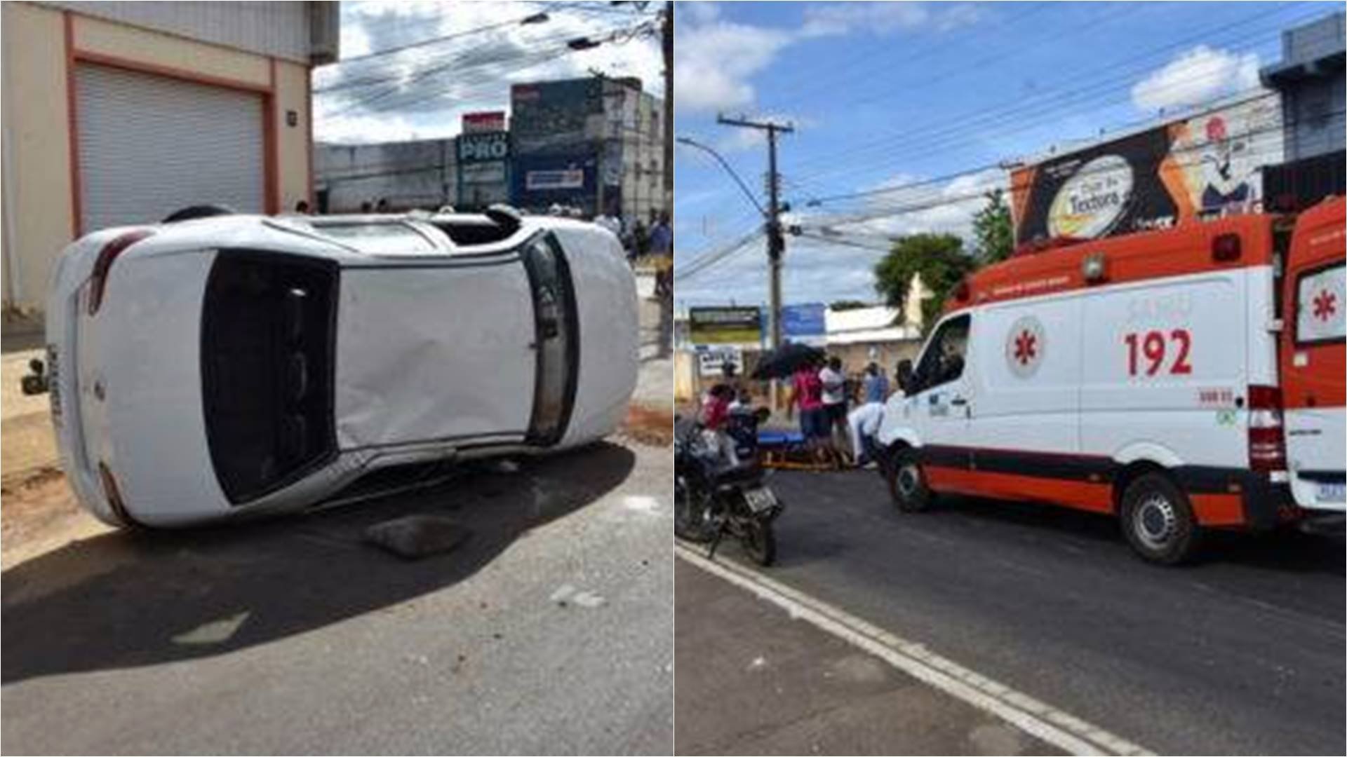 Jovens ficam feridas após acidente em Vitória da Conquista