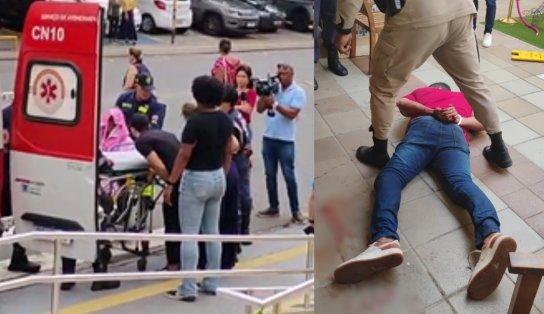 Mulher é esfaqueada em shopping no bairro do Itaigara, em Salvador