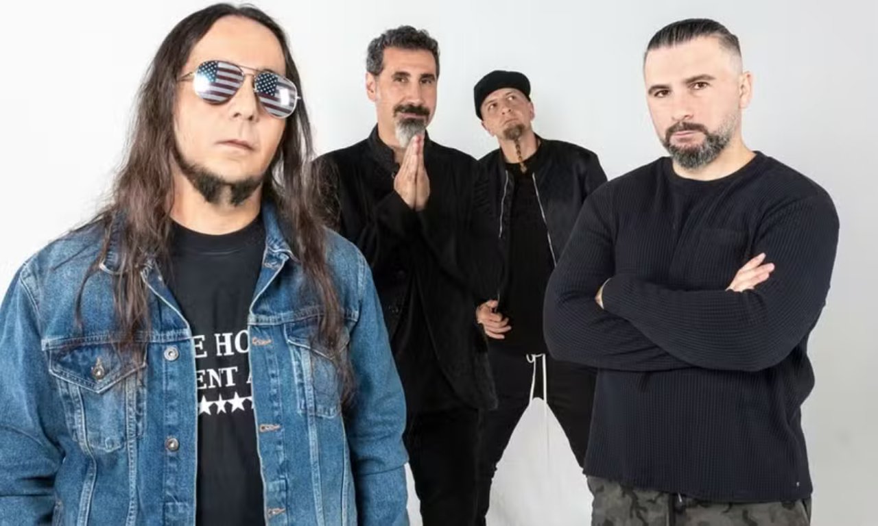 System of a Down anuncia shows no Brasil em 2025; veja datas