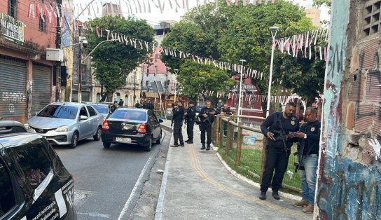 Suspeitos de tráfico são presos durante operação no Centro Histórico