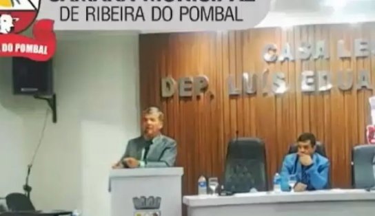 Vereador de Ribeira do Pombal é acusado de racismo em sessão solene