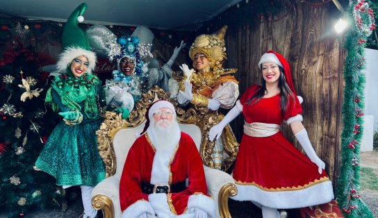 Natal do Galinho agita o Pelourinho com atrações e chegada do Papai Noel