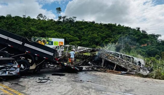 Sobe para 41 o número de mortos em acidente na BR-116, em Minas Gerais