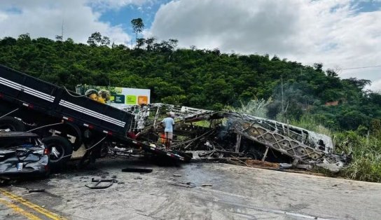 Governo da Bahia decreta luto oficial de 2 dias pelas mortes em acidente na BR-116