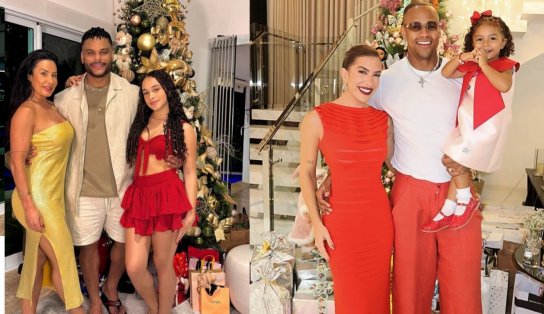 Famosos comemoram Natal em família; veja fotos 