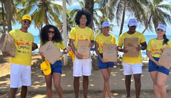 Projeto Verão Limpeza incentiva preservação ambiental nas praias de Salvador