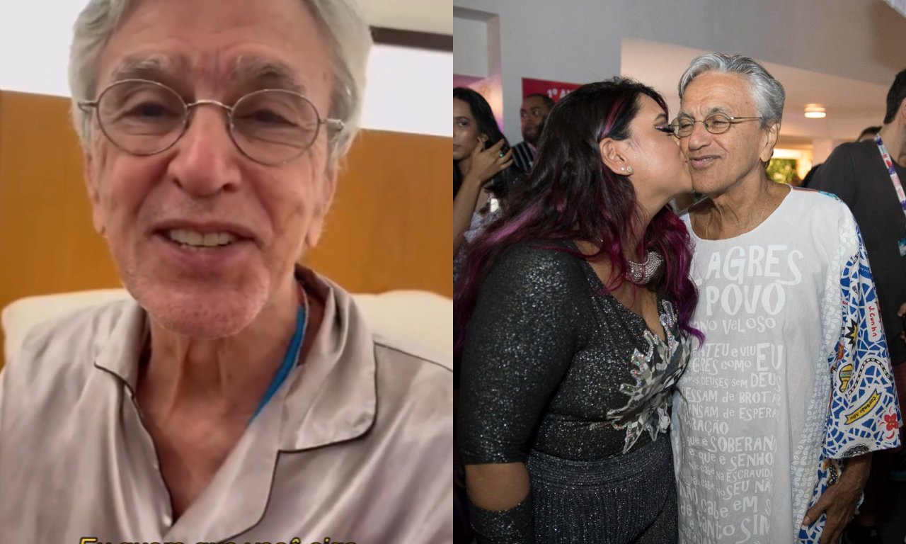 Caetano Veloso se declara para Preta Gil: 'Minha sobrinha preferida'