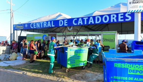 'Festival Virada Salvador 2025' conta com central de reciclagem para gestão de resíduos