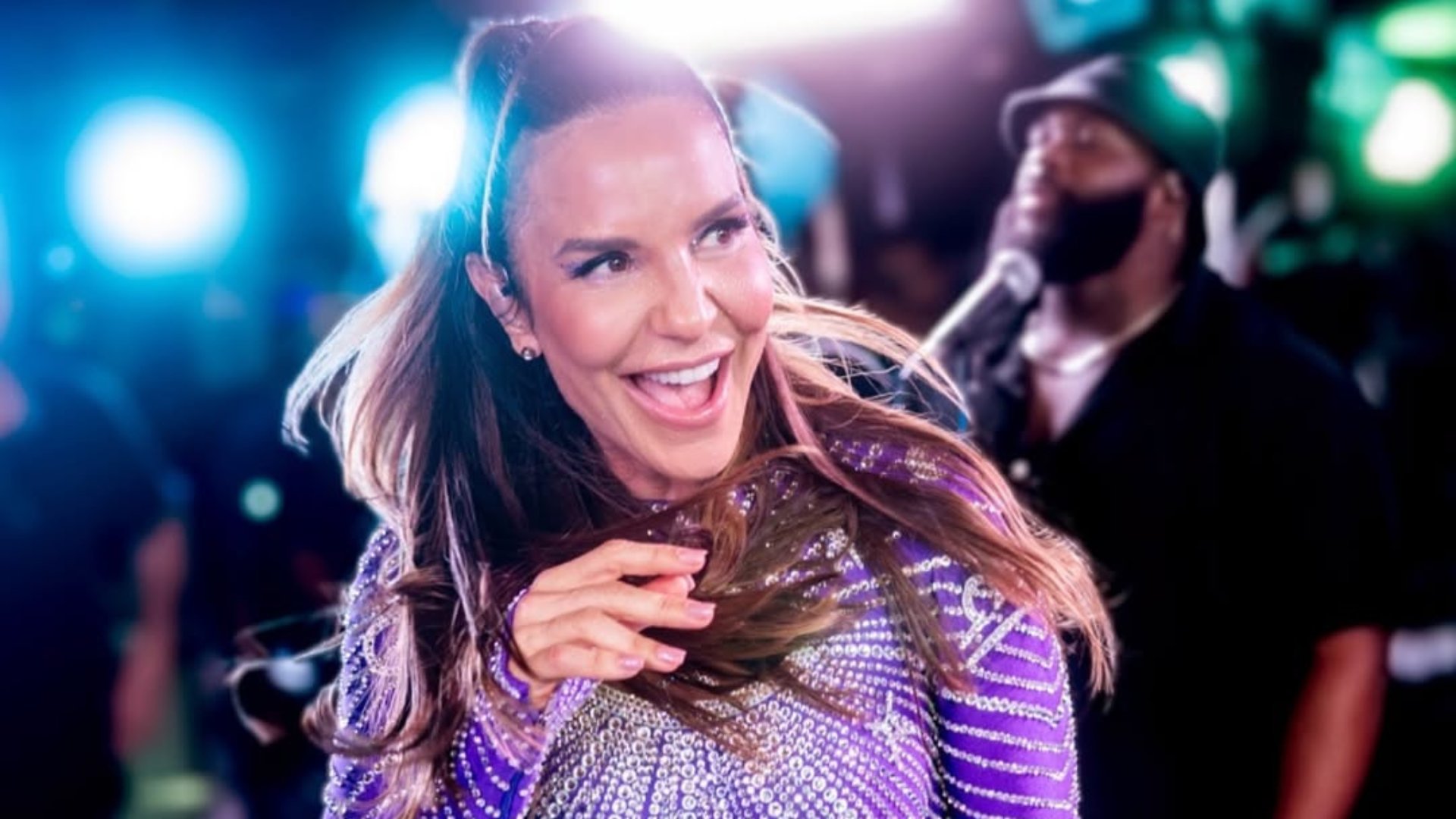 Ivete Sangalo grava novo EP 'O Verão Bateu em Minha Porta' no Farol da Barra 