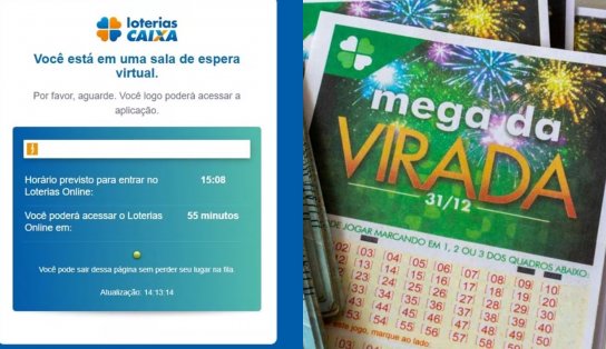 Usuários reclamam de instabilidade e fila de espera online no site das Loterias Caixa