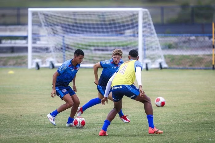 Treino do sub-17 do Bahia | Foto: Rafael Rodrigues/EC Bahia