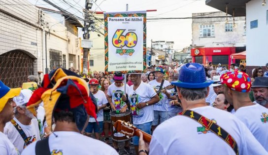 Paroano Sai Milhó comemora 60 anos de história com show em Salvador