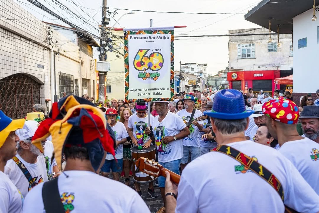 Paroano Sai Milhó comemora 60 anos de história com show em Salvador