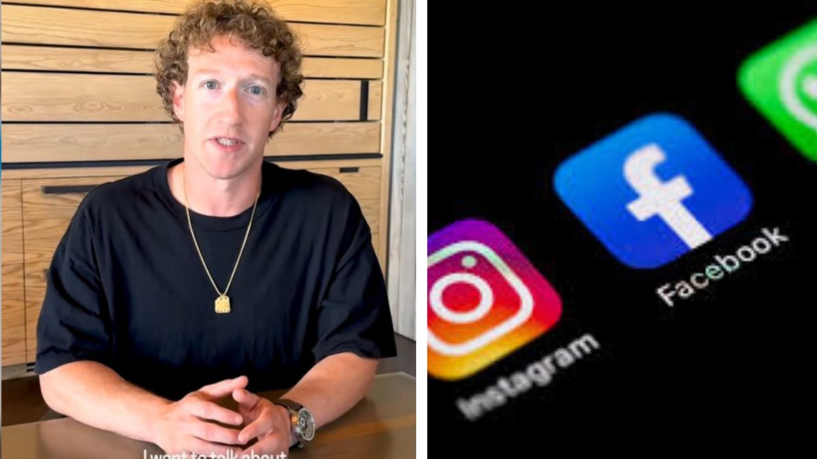 Marck Zuckerberg, CEO do Instagram e Facebook, anuncia fim do programa de checagem de fatos