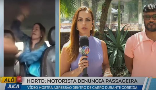 Passageira agride motorista de Uber após ele não entrar em garagem de prédio no Horto Florestal; vídeo