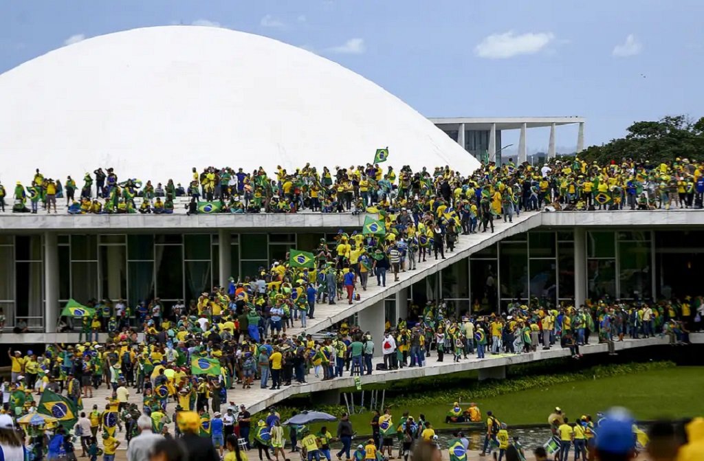 Cerca de 70 baianos foram presos por participação nos atos de 8 de janeiro