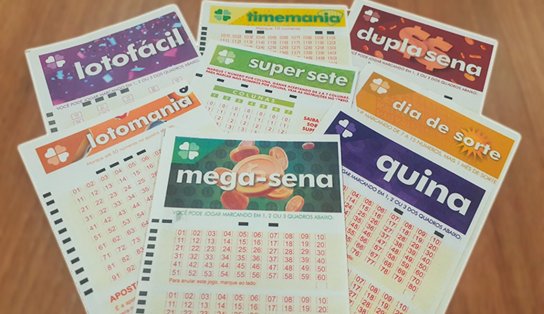 Lotofácil, Quina e Mega-Sena: Confira o resultado dos sorteios desta quinta-feira