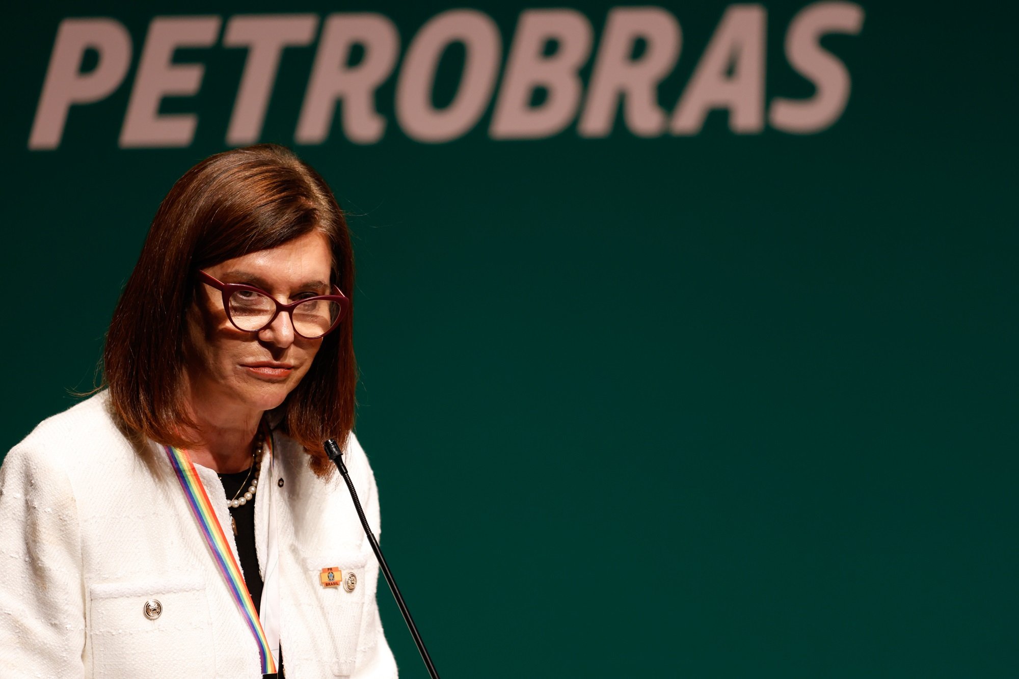 'Na próxima encarnação, eu queria o ego de um homem branco', afirma presidente da Petrobras