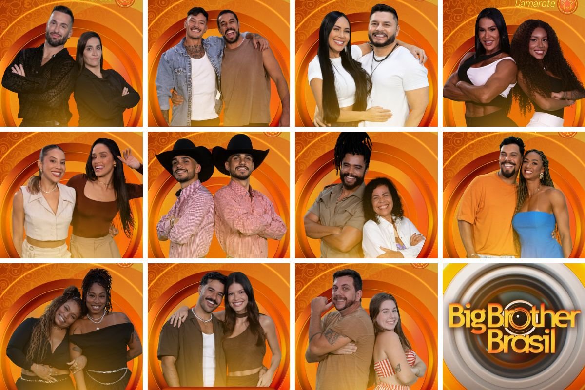 BBB 25: veja quem são os participantes com mais seguidores