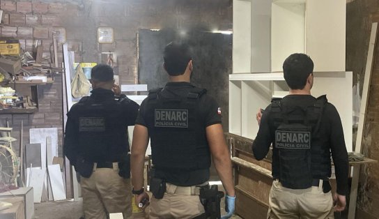 Polícia Civil desativa laboratório de drogas e cumpre 27 mandados durante Operação Proteger