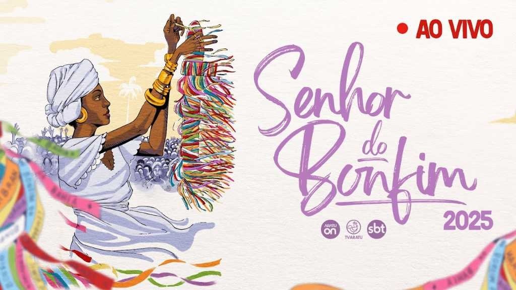 Lavagem do Bonfim 2025: Aratu On realiza transmissão ao vivo da festa