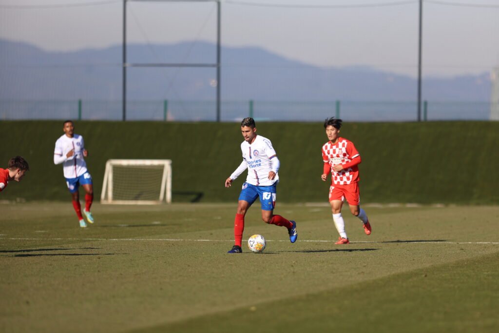 Bahia empata com Girona B em jogo-treino na Espanha; confira escalação do Tricolor