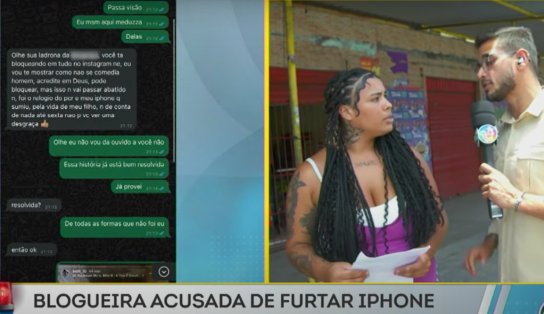 Blogueira do 'job' acusada de furtar relógio em festa se defende: 'Só meu privacy' garante quase R$ 6 mil'