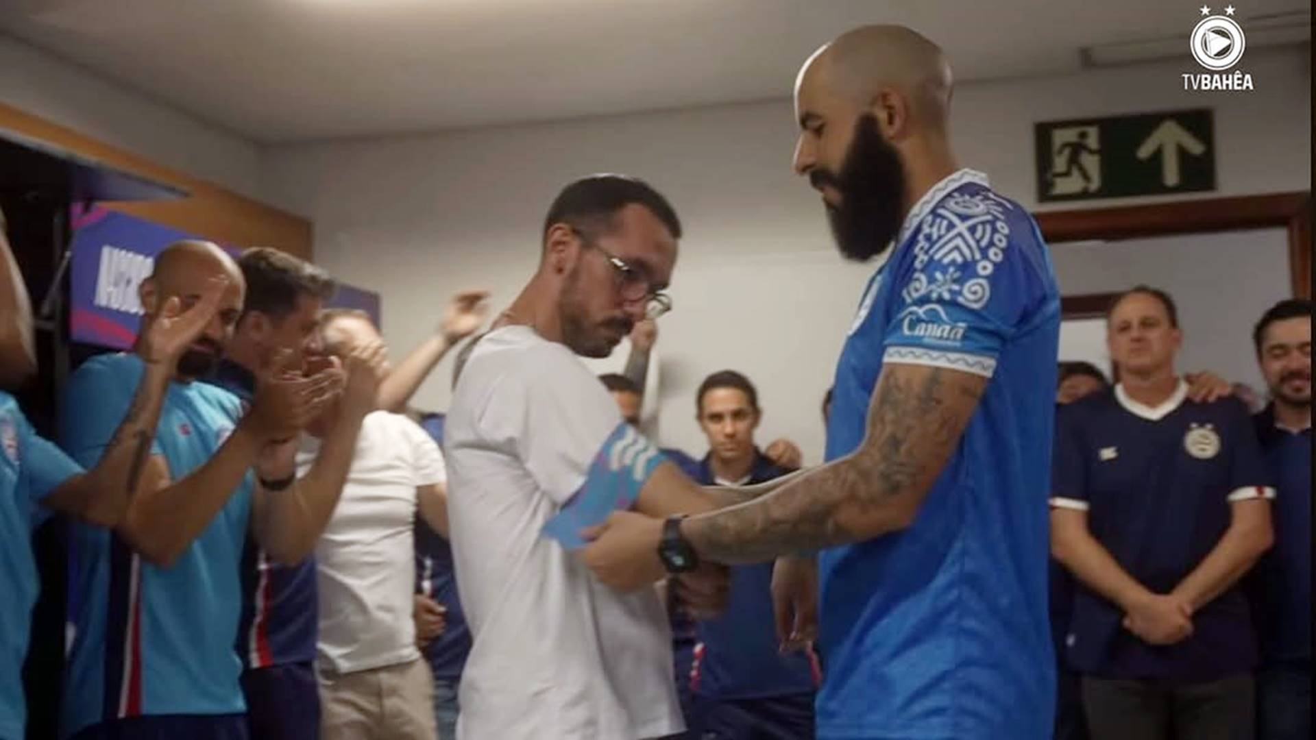 Danilo Fernandes homenageia Bruno Queiroz, assessor do Bahia: 'Te amarei para sempre, irmão' 