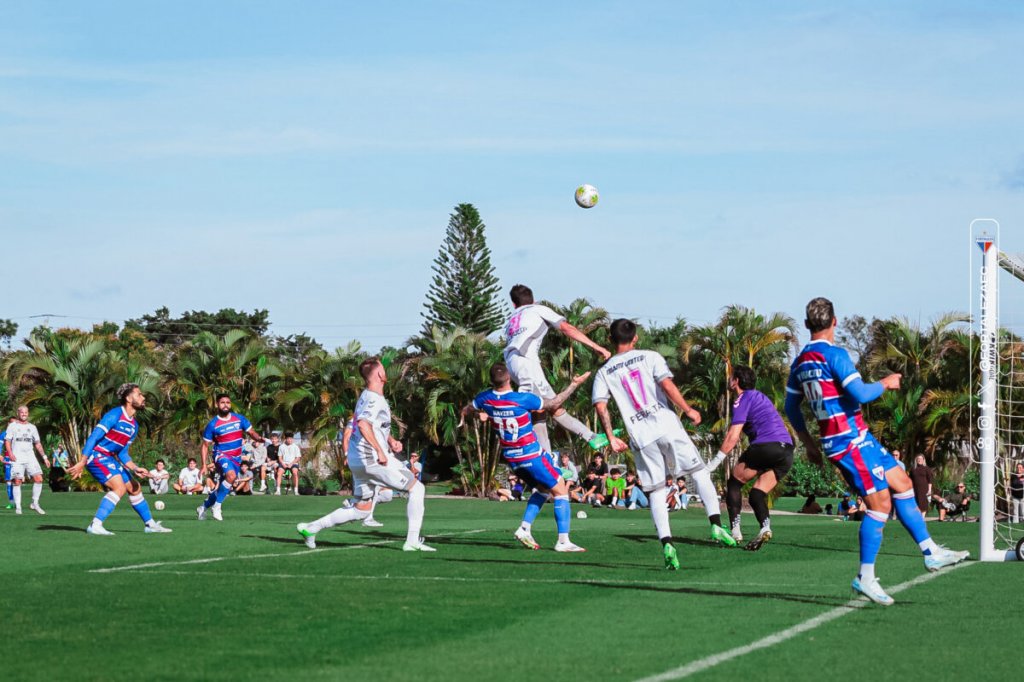 Fortaleza segue em preparação para a temporada nos EUA. Foto: Divulgação/Fortaleza