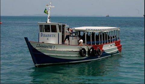 Devido à maré baixa travessia para Mar Grande tem parada das 10h às 13h