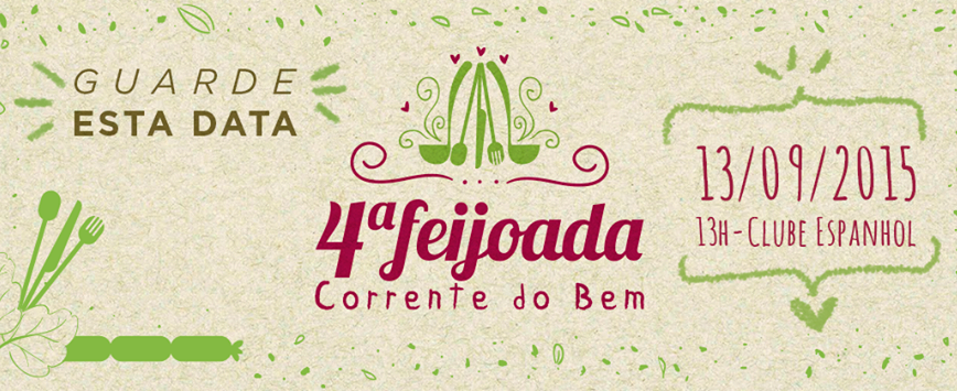 Feijoada Corrente do Bem contará com shows de Peixe e convidados