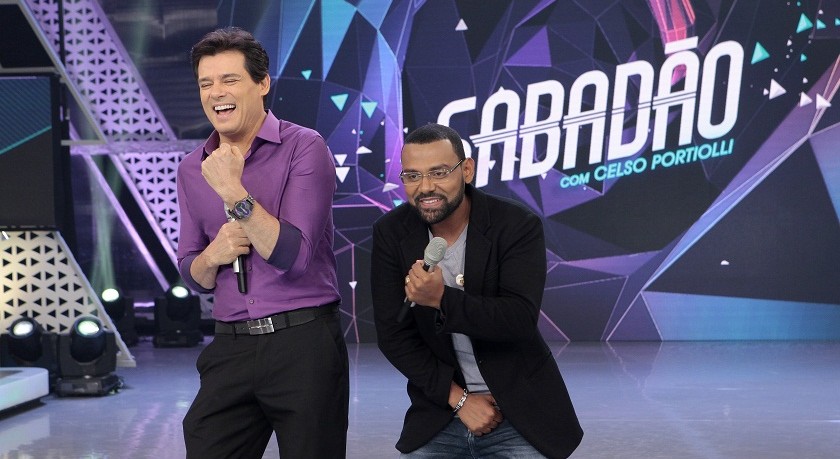 Celso dança arrocha com  Pablo no &#8220;Sabadão&#8221;