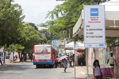 Alterações nas linhas de ônibus na Lapa teve primeiro dia útil tranquilo