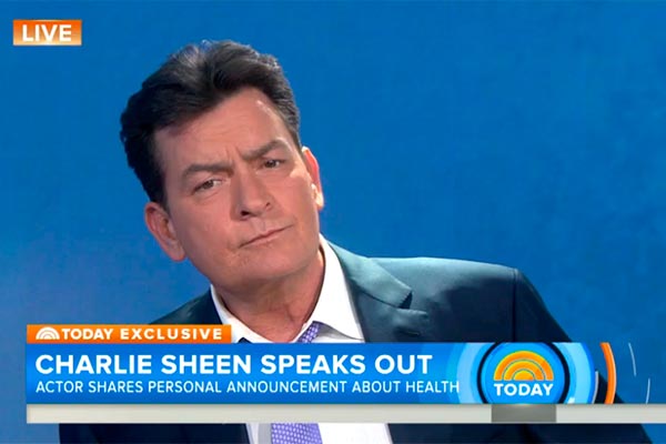 Charlie Sheen revela que é portador do vírus HIV