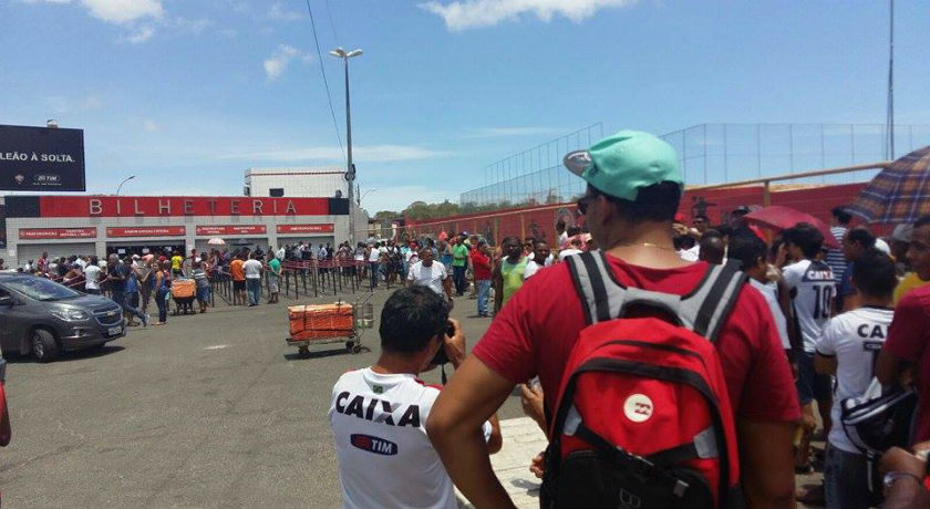 Mais de 18 mil ingressos já foram vendidos para jogo entre Vitória e Luverdense