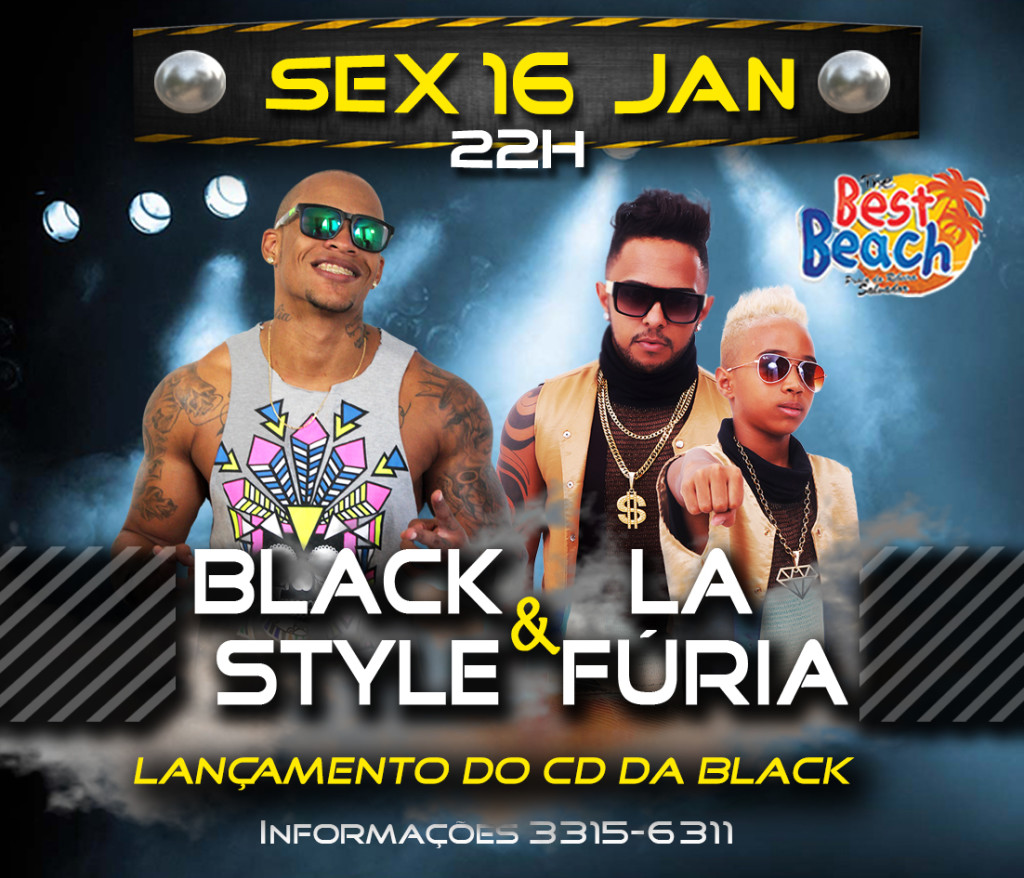 Black Style lança novo CD na The Best Beach nesta sexta-feira