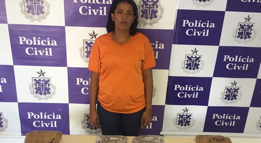 Mulher é presa com crack e cocaína na estação rodoviária de Salvador