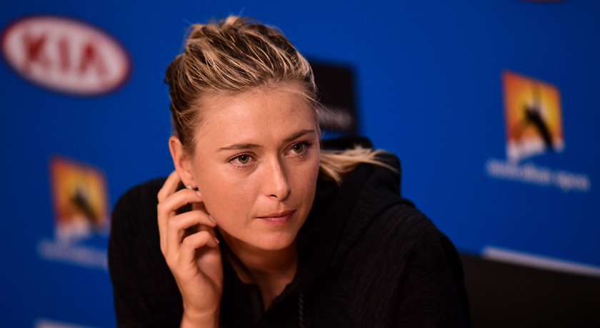 FORA DAS OLIMPÍADAS? Sharapova anuncia que foi pega em exame antidoping e está suspensa