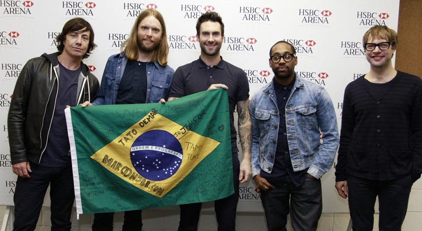 EXCLUSIVO: Veja as primeiras imagens da montagem de palco do show da banda Maroon 5 em Salvador