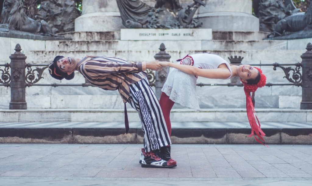 O Palhaço e a Bailarina: Peça traz números cômicos inspirados na tradição do circo