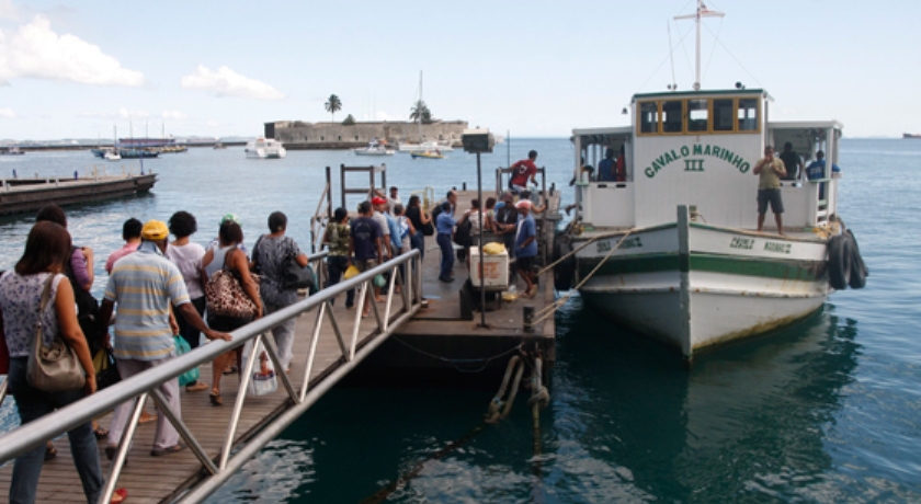 SALVADOR-MAR GRANDE: Movimento da travessia está tranquilo na manhã deste sábado