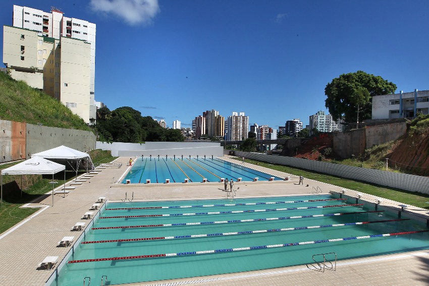 ATRASO RECORDE: Pensada para revelar talentos olímpicos, piscina de Salvador só fica pronta no ano das Olimpíadas