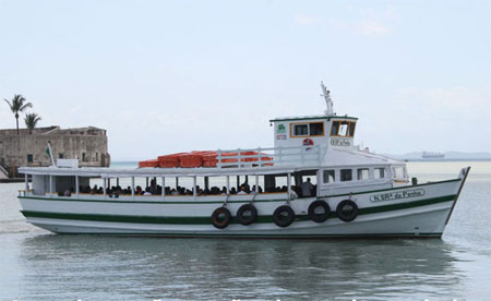 Travessia de Mar Grande faz parada das 10h30 às 13h por conta da maré baixa