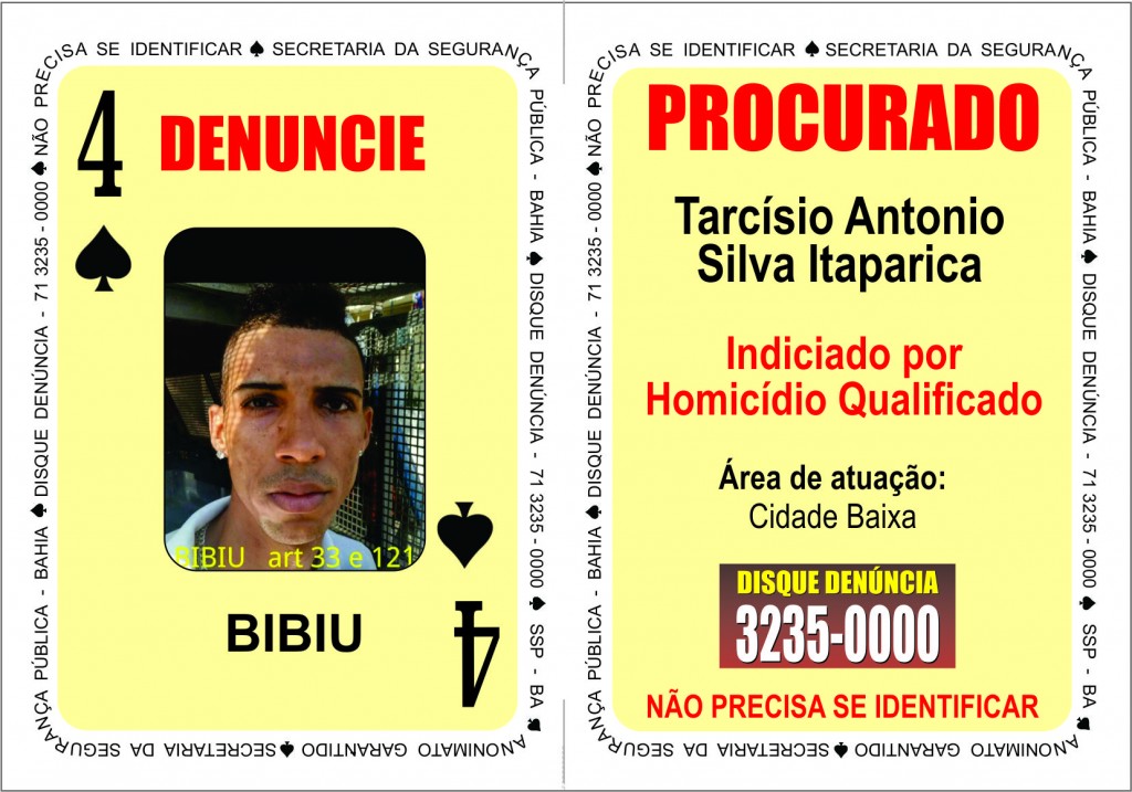 CARTA FORA DO BARALHO: SSP se atrapalha e homem errado é apontado como homicida perigoso