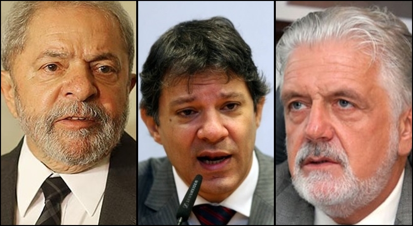 ELEIÇÕES 2018: Lula acredita que somente ele pode levar o PT de volta ao Planalto; Haddad e Wgner &#8216;correm por fora&#8217;