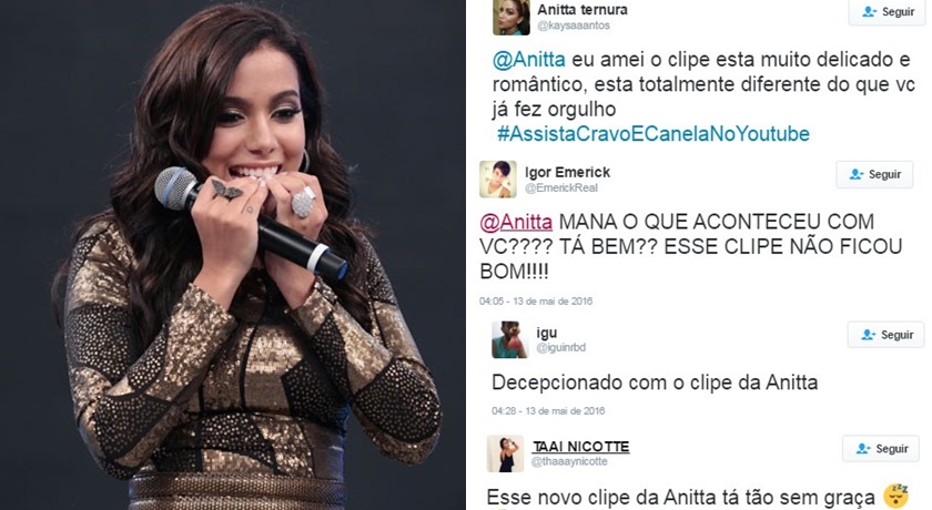 ENTRE O AMOR E O ÓDIO: Novo clipe de Anitta divide opiniões na web e ganha memes