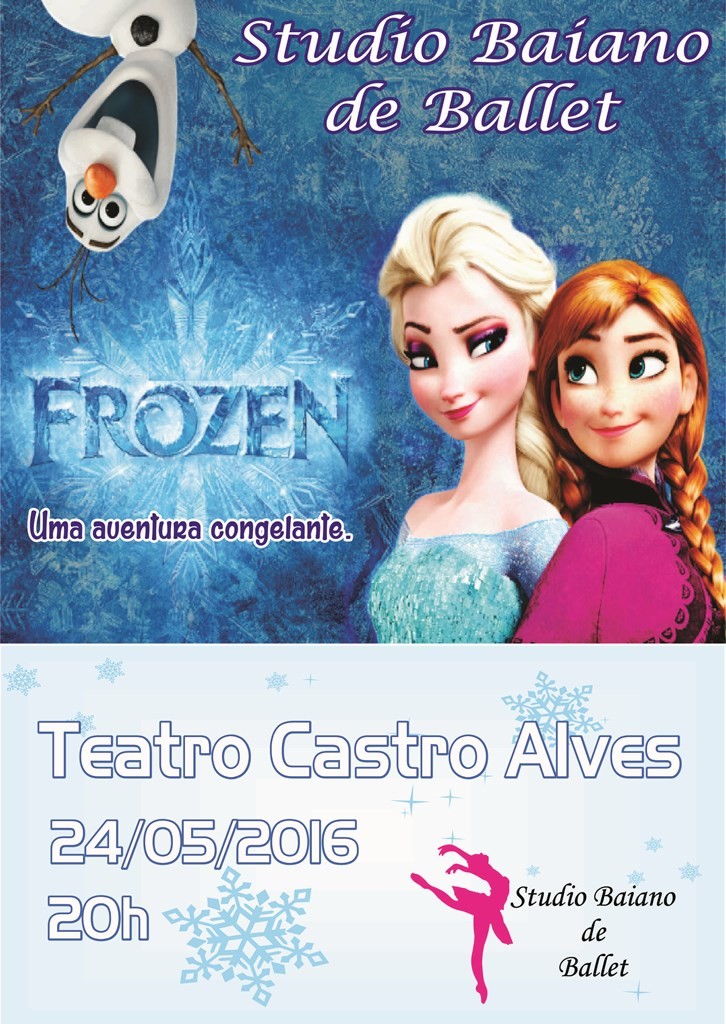 Espetáculo ?Frozen ? Uma Aventura Congelante&#8221; no TCA