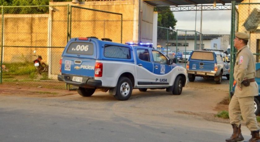 ALTO RISCO: Por transferência de 23 presos, em mega operação, polícia destaca mais de 100 militares em Feira de Santana