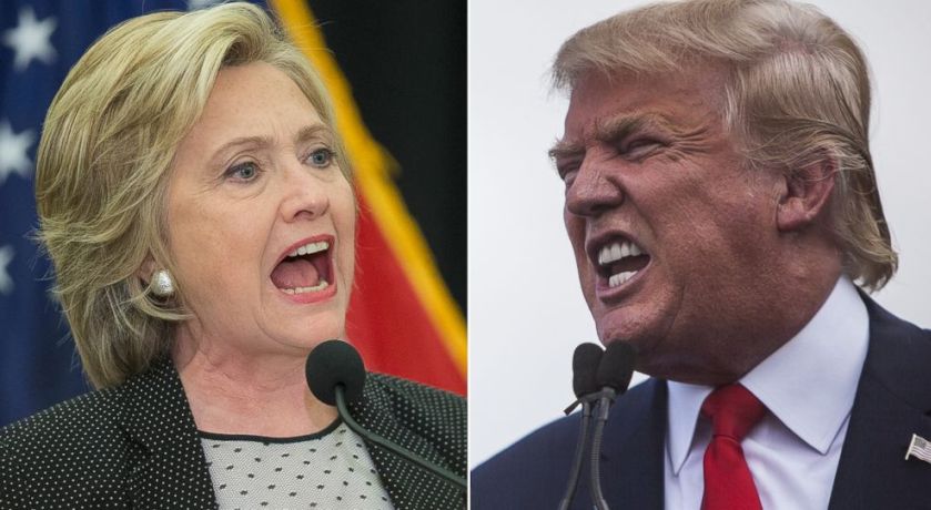 Pesquisa mostra Trump a um passo de alcançar Hillary na corrida eleitoral norte americana