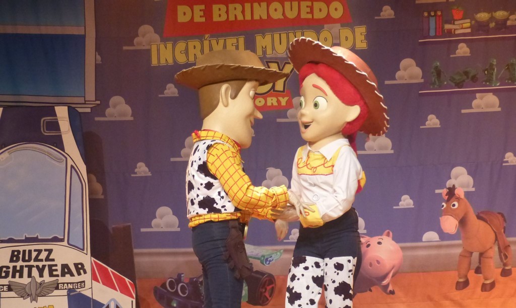 Espetáculo &#8220;Incrível mundo de Toy Story&#8221; em Salvador